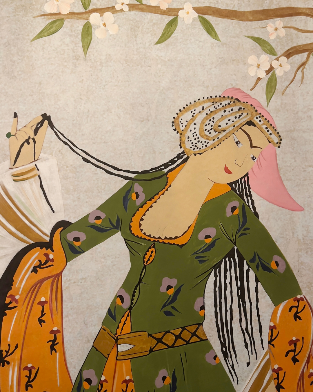 El Boyaması Duvar Kağıdı